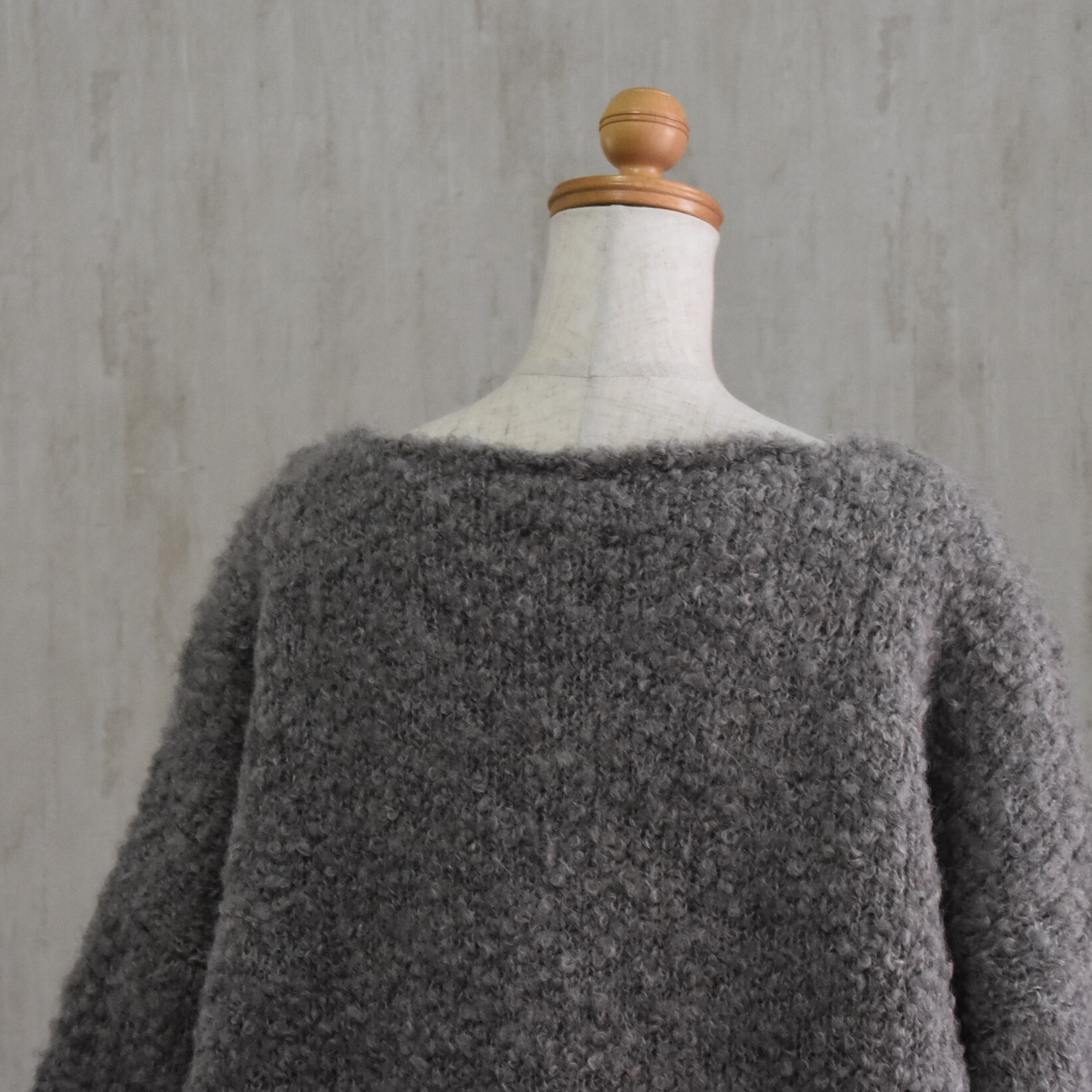 maison de soil(]h\C) / CREW NECK PULLOVER WITH POCKET #CNMDS2562A-AA(5)