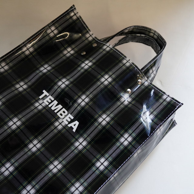 TEMBEA(exA) PAPER TOTE MEDIUM #TMB-2285H-CECKDRESS(5)