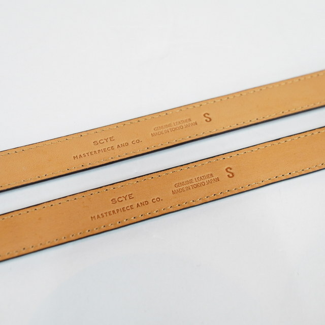 Scye(�T�C) Press Croco Dress Belt #3326-31309(5)