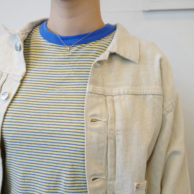 Oblada(�I�u���_) 1936 HEMP DENIM JACKET [IVORY] #S2610JK04(5)