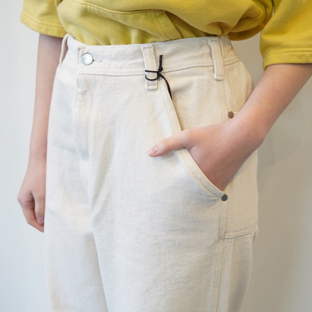 Oblada(�I�u���_) BRITISH TWILL SKATER JEANS[IVORY]#S2610PT02(5)