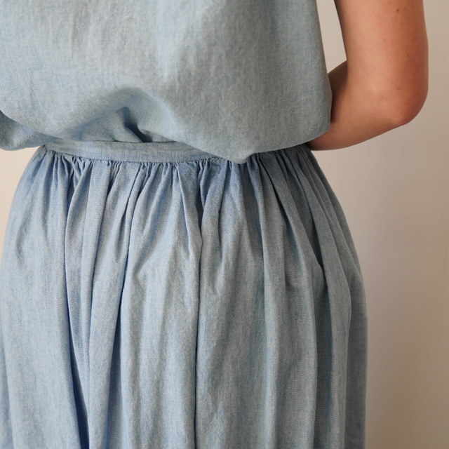 TOUJOURS(�g�D�W���[) / Randam Pleated Maxi Skirt #HM44DK04(5)