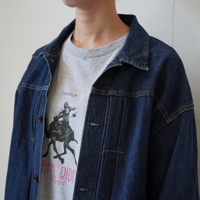 chimala(�`�}��) /UNISEX AMOSKEAG SELVEDGE DENIM SHORT JACKET #CS41-JT12(5)