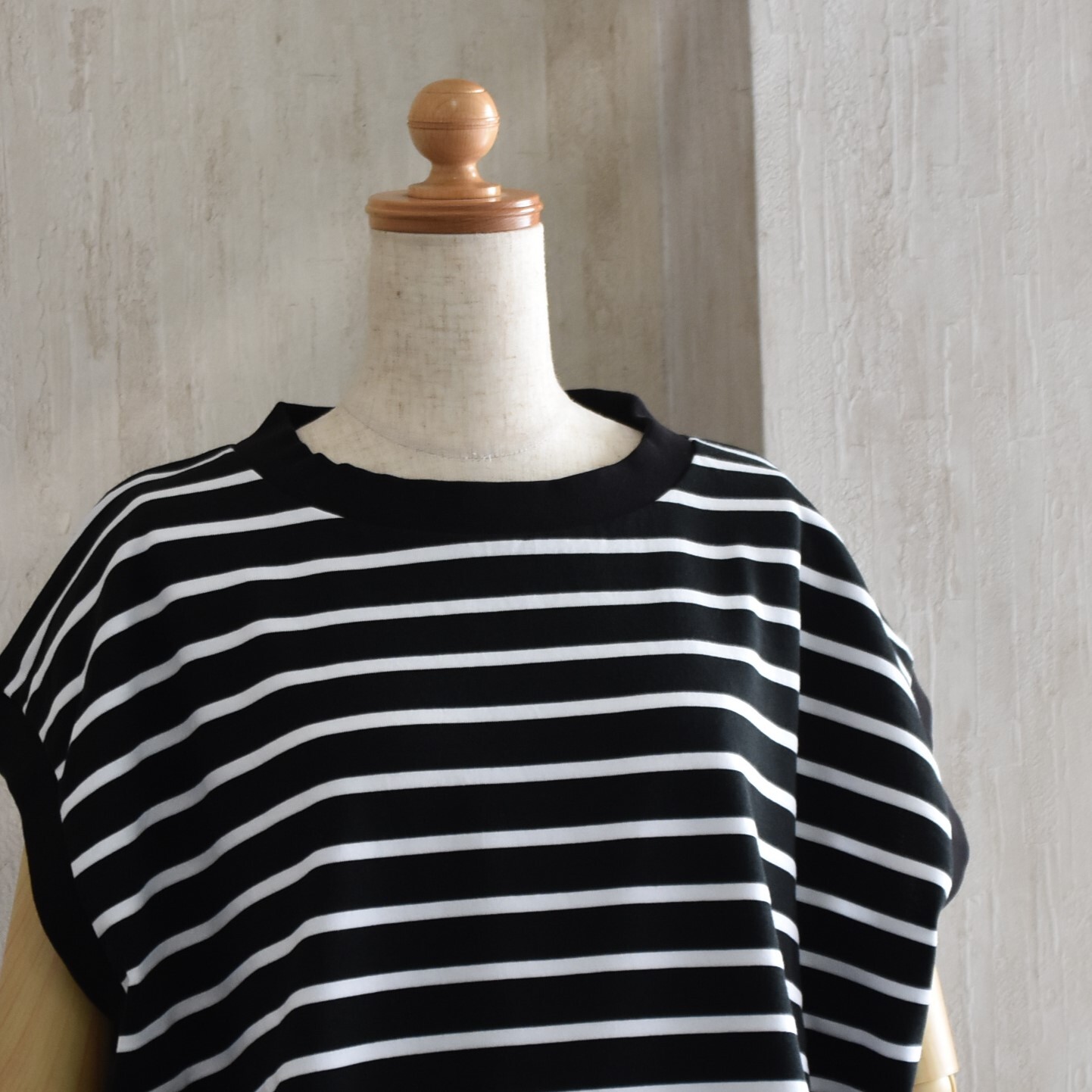 TOUJOURS(�g�D�W���[) / Sleeveless Trim T-shirt #ZM44XC03-AA(5)