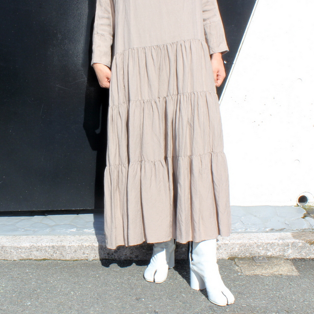 suzuki takayuki(スズキタカユキ) tiered dress#A231-12(6)
