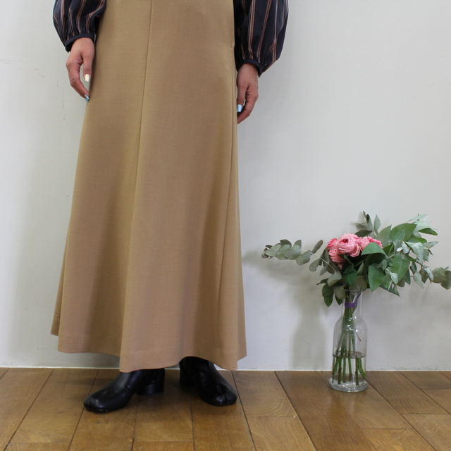 【40% off sale】AURALEE(オーラリー) TENSE WOOL DOUBLE CLOTH FLARE SKIRT#A22AS02WP(6)