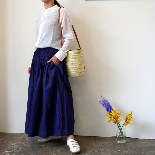 maison de soil(メゾンドソイル) GATHERED SKIRT WITH LINING  #NMDS23164(6)