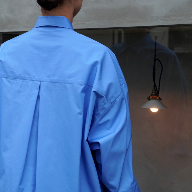 Graphpaper(グラフペーパー) High Count Broad L/S Oversized Regular Collar Shirts_GL233-50036B(6)