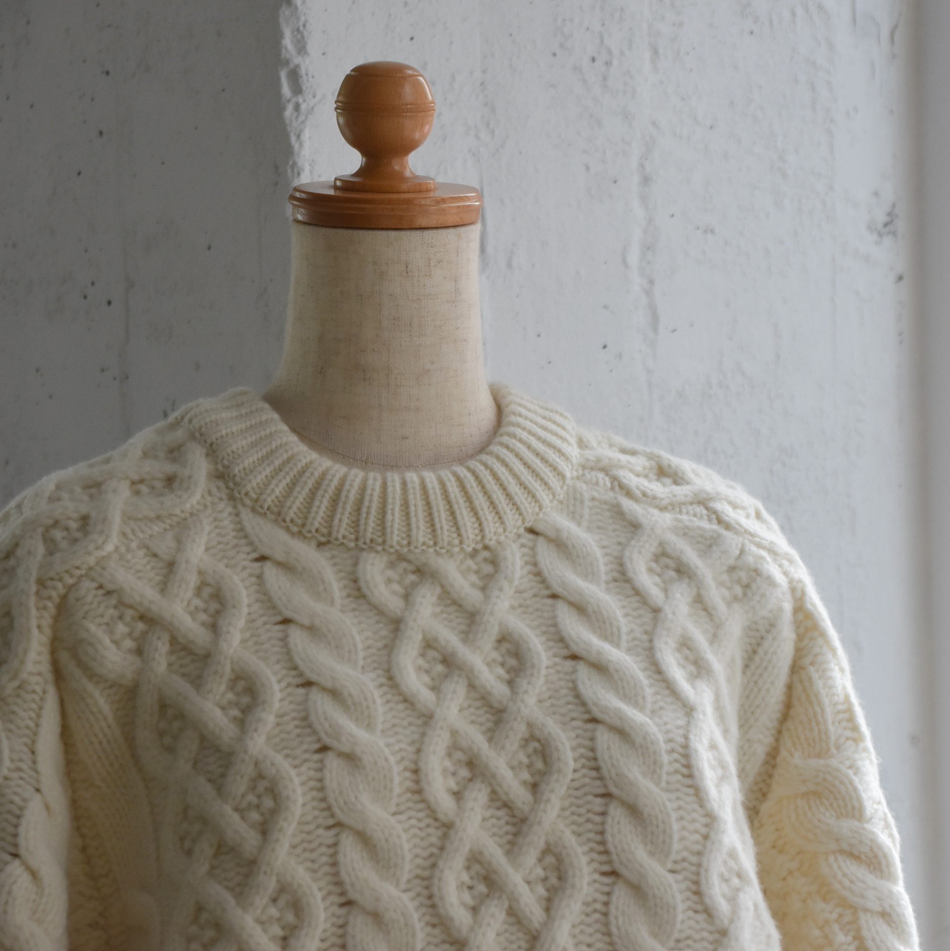 TENNE HANDCRAFTED MODERN(e nhNtebh_) / VOLUME SLEEVE ALAN KNIT PULLOVER #009-24FW-AA(6)