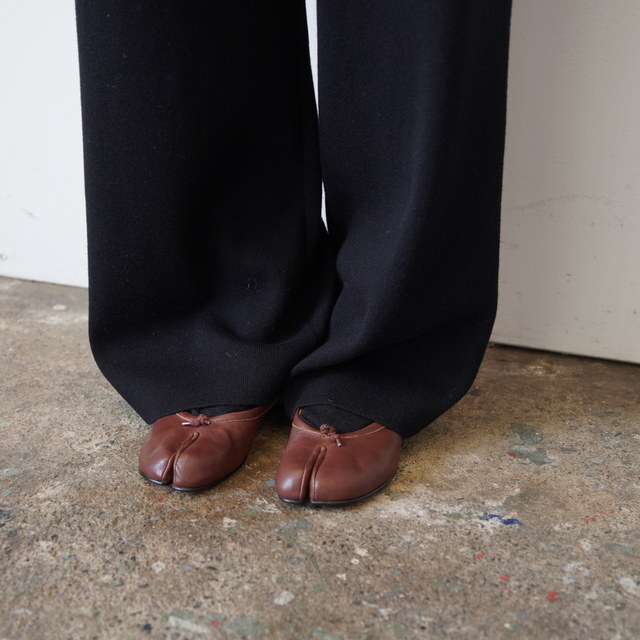 Graphpaper(Oty[p[)MERCERIZED FINE WOOL KINT PANT#GL253-80465(6)