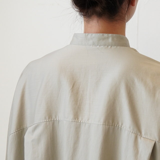 Graphpaper(Oty[p[) SILICON POPLIN DEEP SLIT B/OSH #GL253-50183(6)