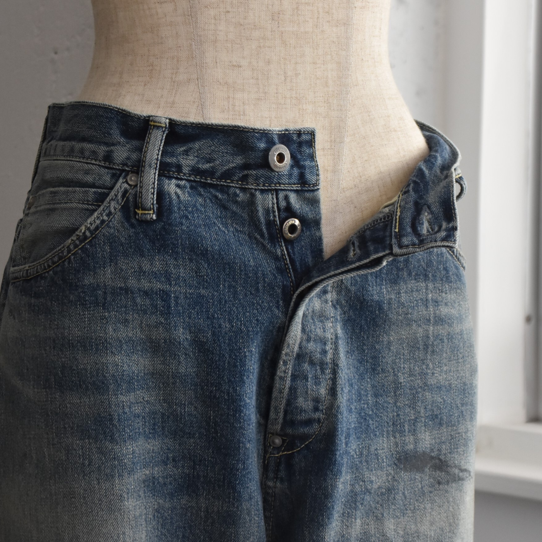 chimala(`}) / SELVEDGE DENIM BAGGY CUT #CS40-WP03-AA(6)