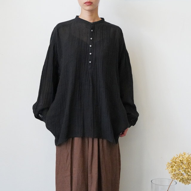 suzuki takayuki(XYL^JL) ​​​​​​​gauze pullover blouse#A261-04(6)