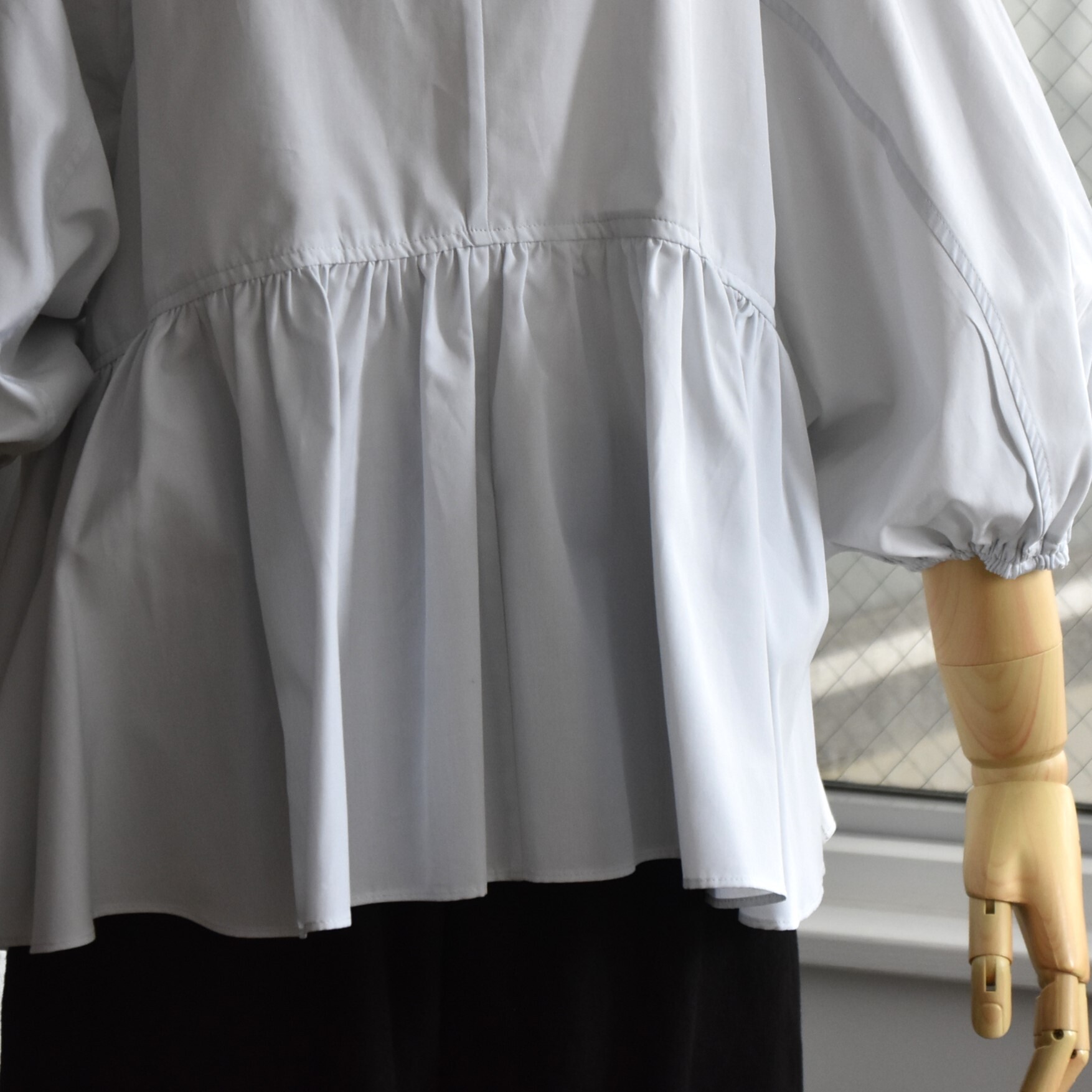 TENNE HANDCRAFTED MODERN(e nhNtebh_) / VOLUME SLEEVE GATHER PULLOVER #0019-25FW-AA(6)