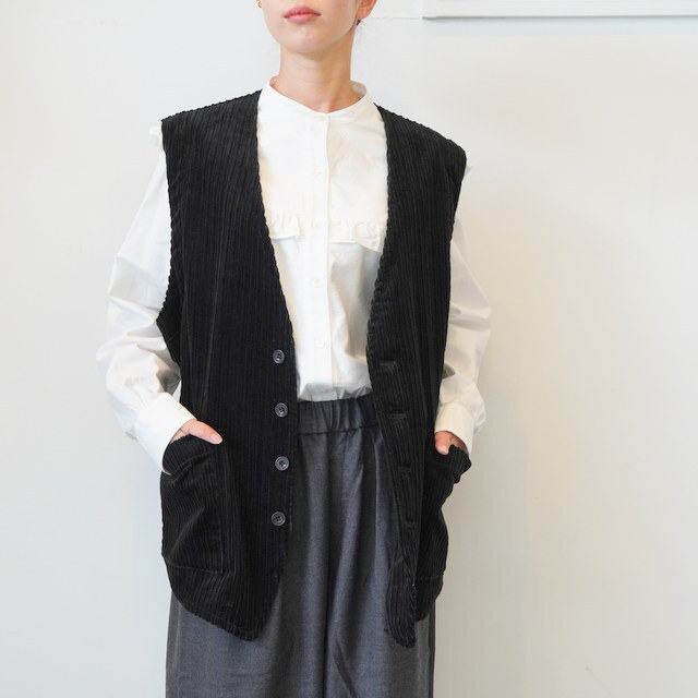 yarmo([) Oversized Sleeveless Jk#YAR-25AWJ22(6)