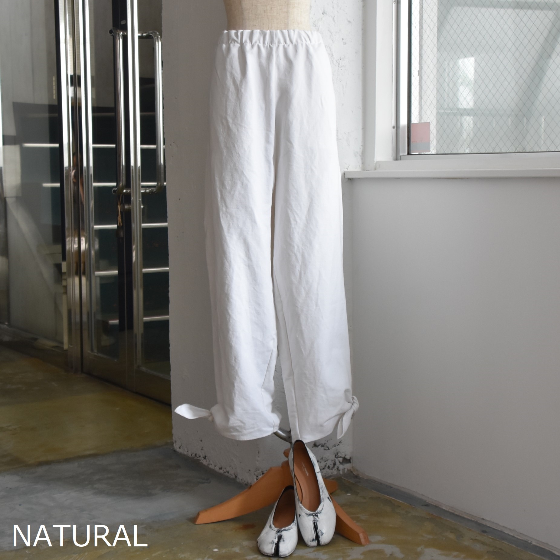 Whiteread (zCg[h) / LINEN TROUSERSy2FWJz #WR073-AA(6)