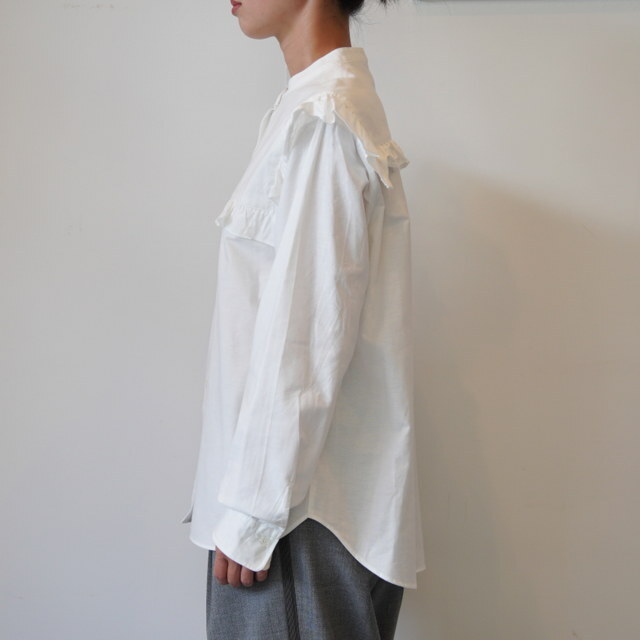 dahl'ia(_A) OX FRILL L/S BLOUSE #DBL-357OX(6)