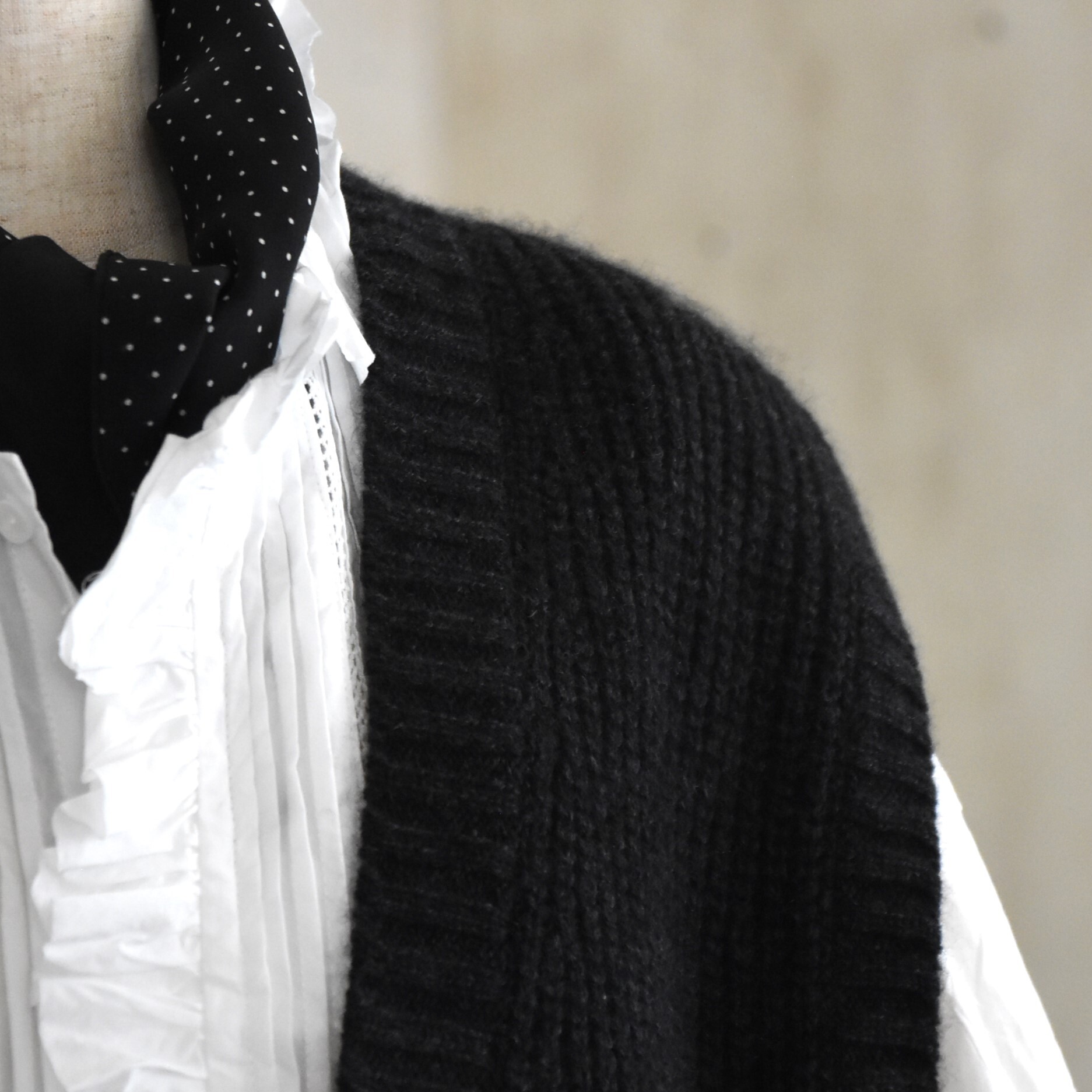 TOUJOURS(gDW[) / Rib Stitch Cardigan Vest #VM43XK02-AA(6)
