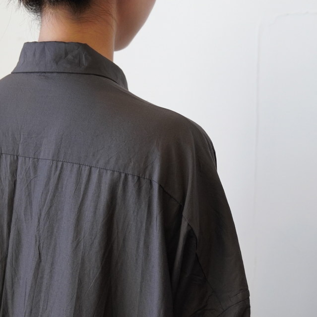 TOUJOURS(gDW[) Random Pleated Baggy Shirt Dress #MM43VD04(6)