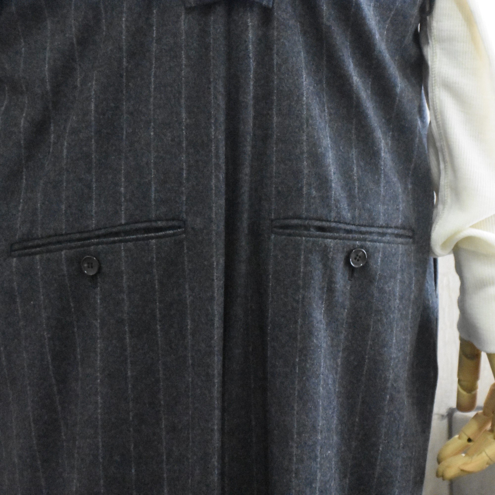 SACRA (TN) / CASHMERE FLANO STRIPE SALOPETTE #125506051-AA(6)