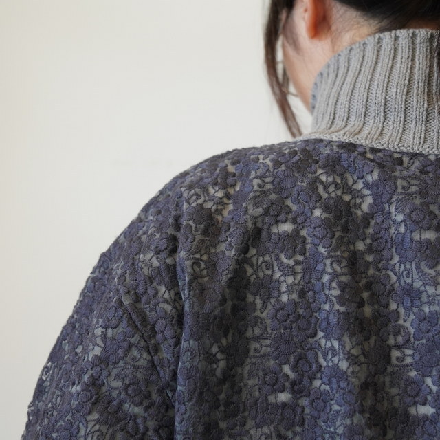 ANTIPAST(�A���e�B�p�X�g) / ORGANDY EMB BLOUSON #VE210(6)