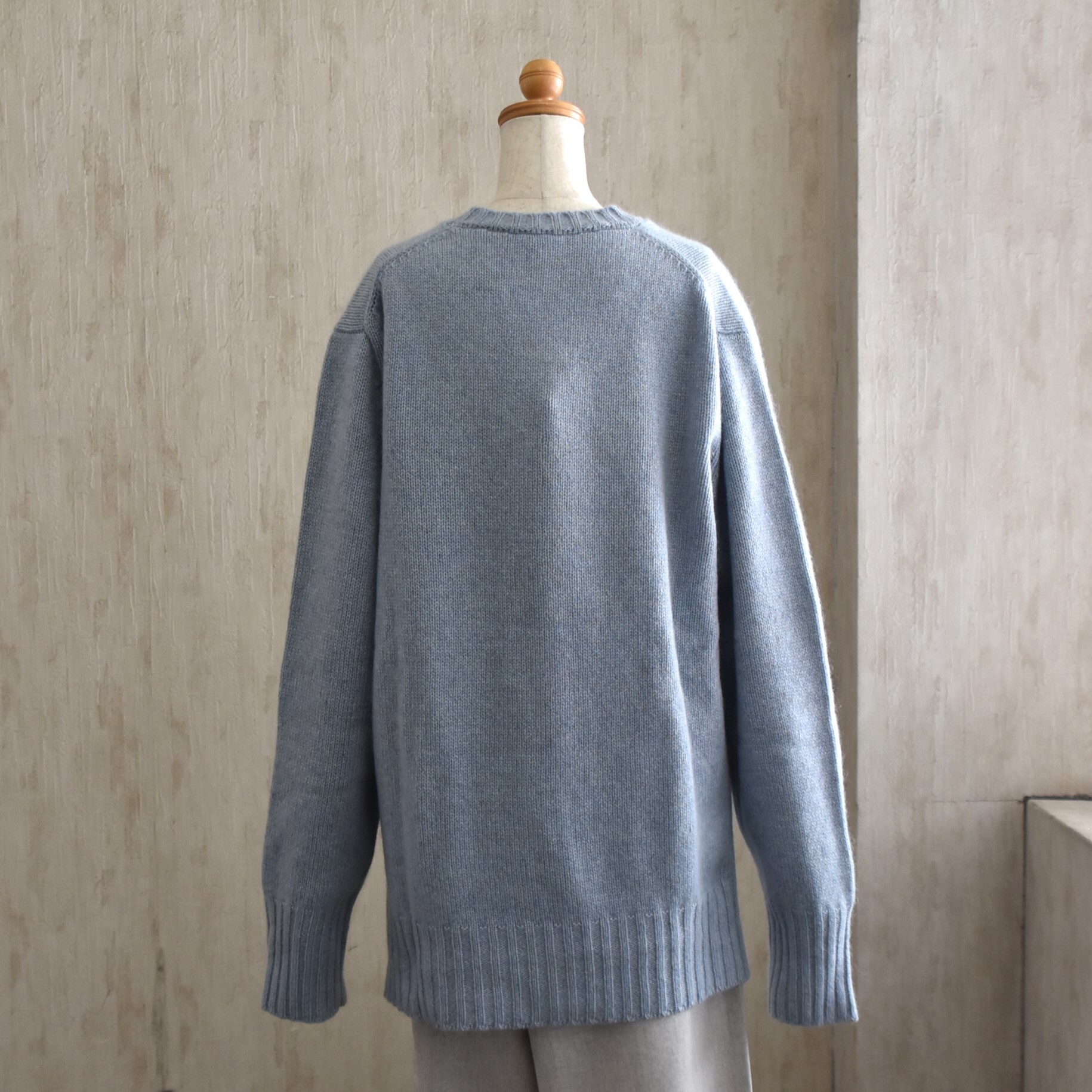 eleven 2nd (CuZJh) / MENS Round Neck Jumpery3FWJz#E2W-1115-AA(6)