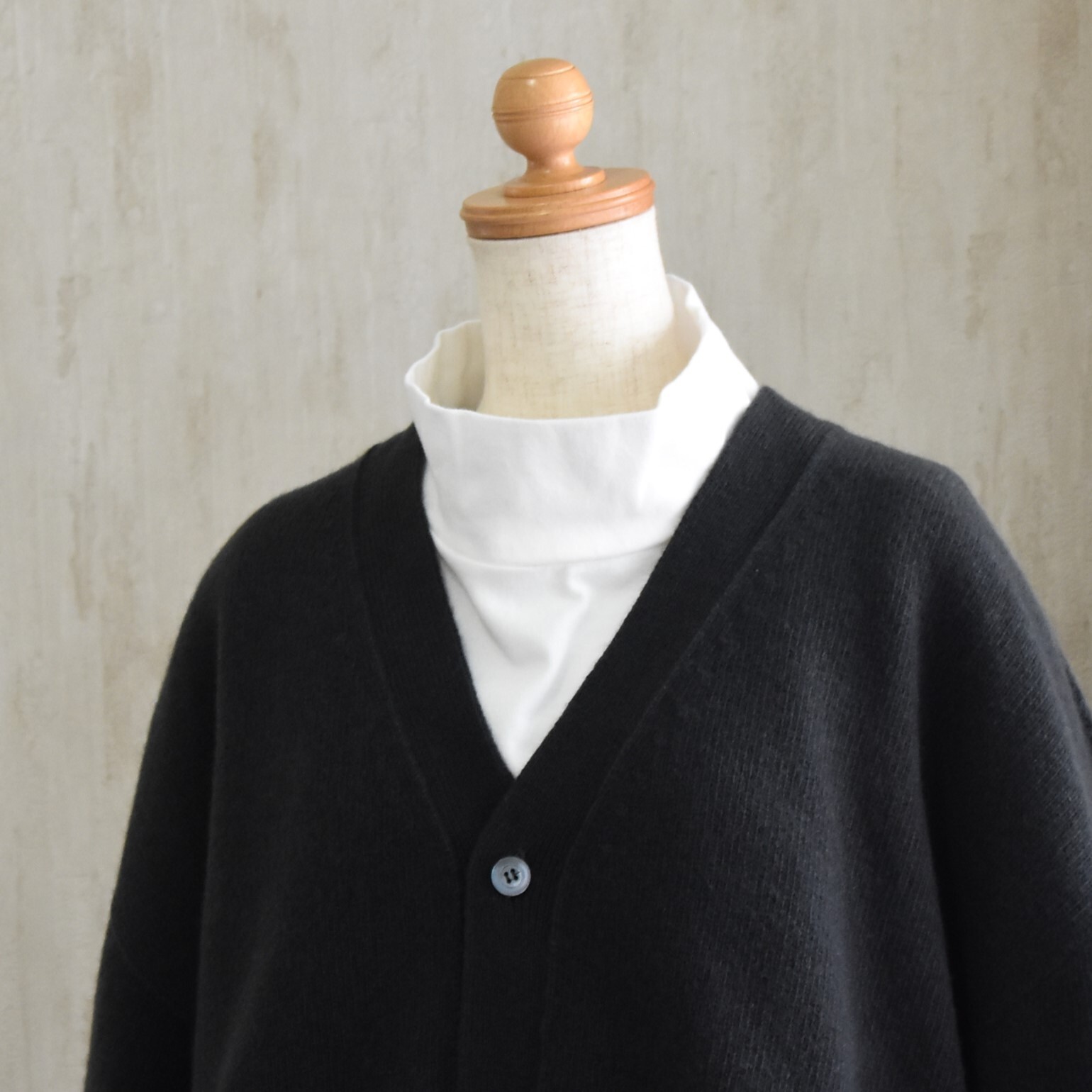 SOFIE D'HOORE(\tB[h[) / Seamless V-neck cardigan long sleeves #MABUSE-AA(6)