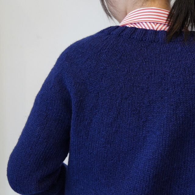DANIELA GREGIS(_jG OWX)  hand-knitted cardigan#MMG231WO(6)