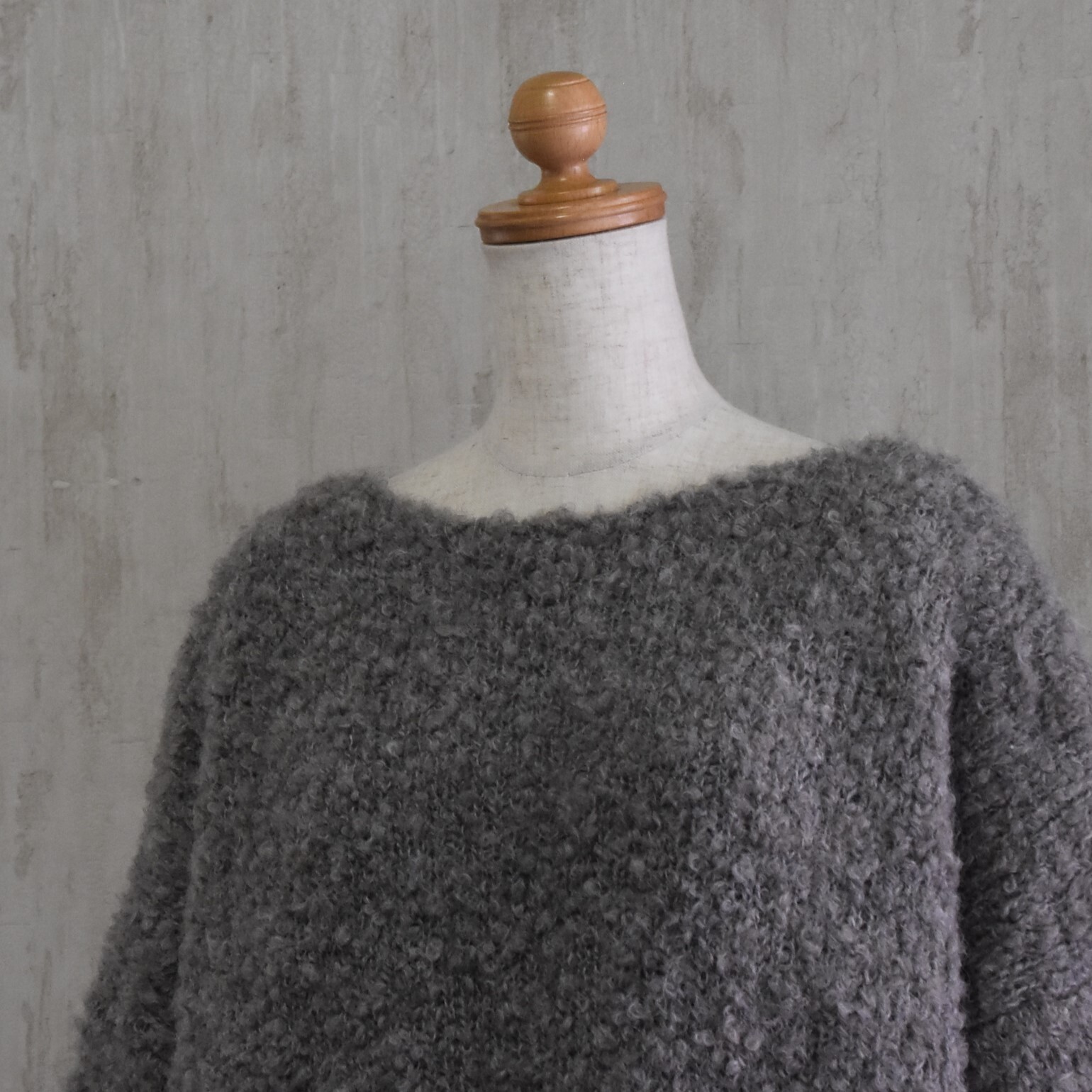 maison de soil(]h\C) / CREW NECK PULLOVER WITH POCKET #CNMDS2562A-AA(6)