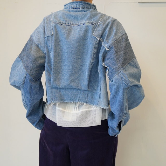 QUIITO(�L�C�g) PT DENIM SHORT JK BL #Q26S-J021(6)