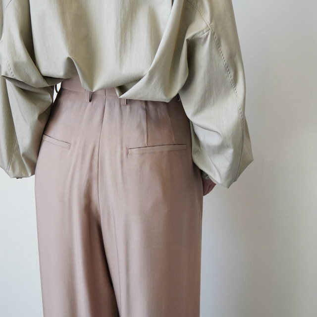 Graphpaper(�O���t�y�[�p�[)VISCOSE CUPRO BACK SATIN WIDE TROUSER #GL261-40356(6)