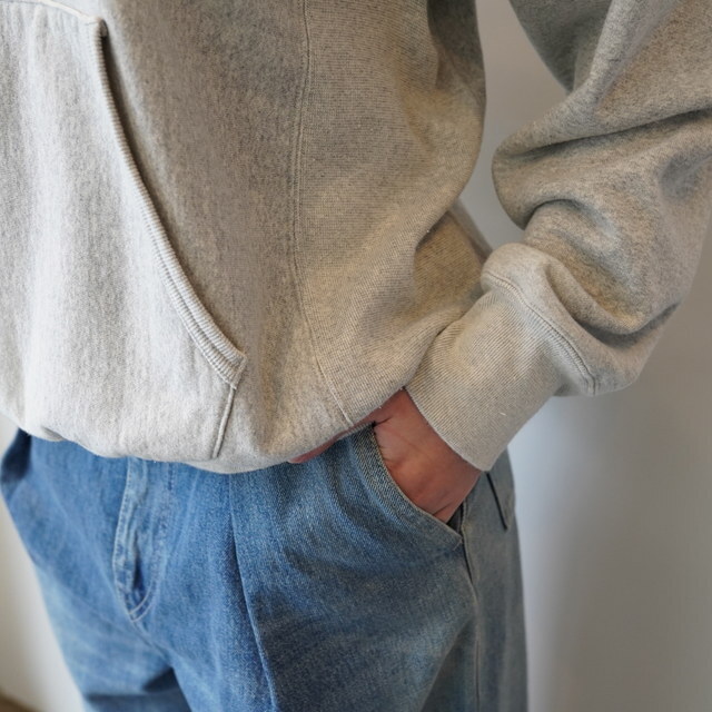 YLÉVE(�C���[��) ORGANIC COTTON SUN FADED SWEAT HOODIE #168-6166001(6)