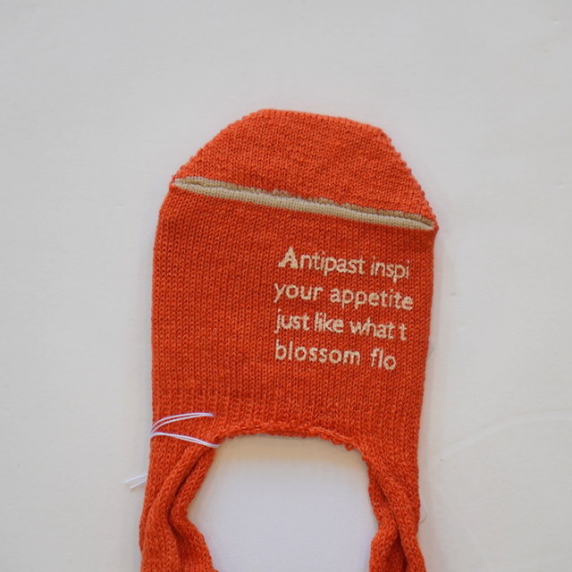 ANTIPAST (�A���e�B�p�X�g) / LETTER COVER SOCKS�y3�F�W�J�z #HA-17BS(6)