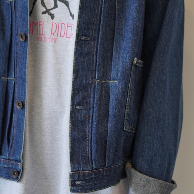 chimala(�`�}��) /UNISEX AMOSKEAG SELVEDGE DENIM SHORT JACKET #CS41-JT12(6)