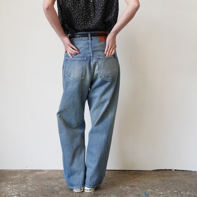 chimala(�`�}��) / WOMEN'S 13OZ SELVEDGE DENIM RANCH PANTS #CS41-WP12(6)