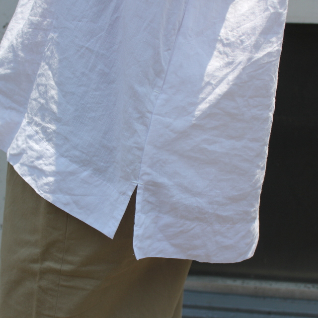 【22ss】TOUJOURS(トゥジュー)  リネン半袖セーラーシャツ#MM36SS02(7)