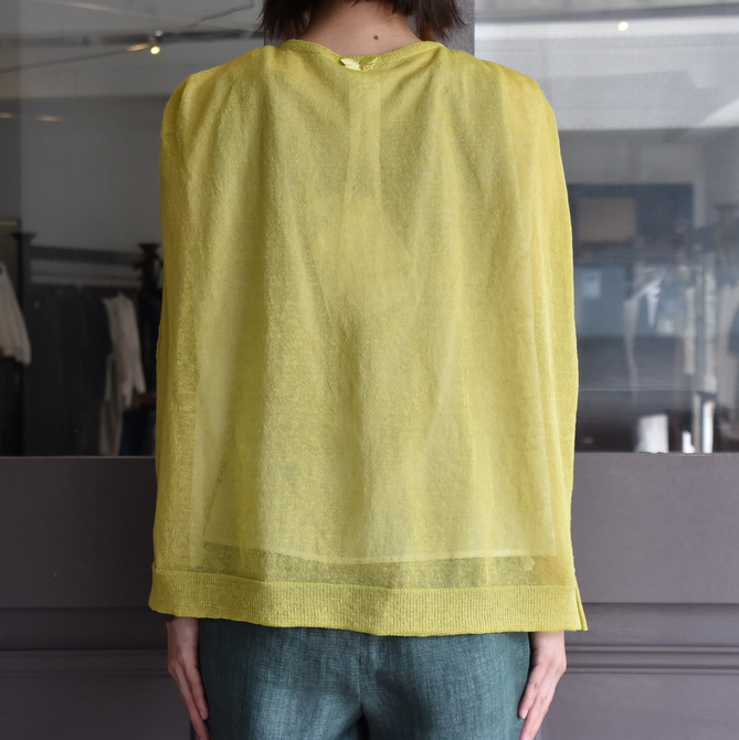 【40% off sale】ANTIPAST(アンティパスト)  KNITTED PONCHO WITH LACE #VE194(7)