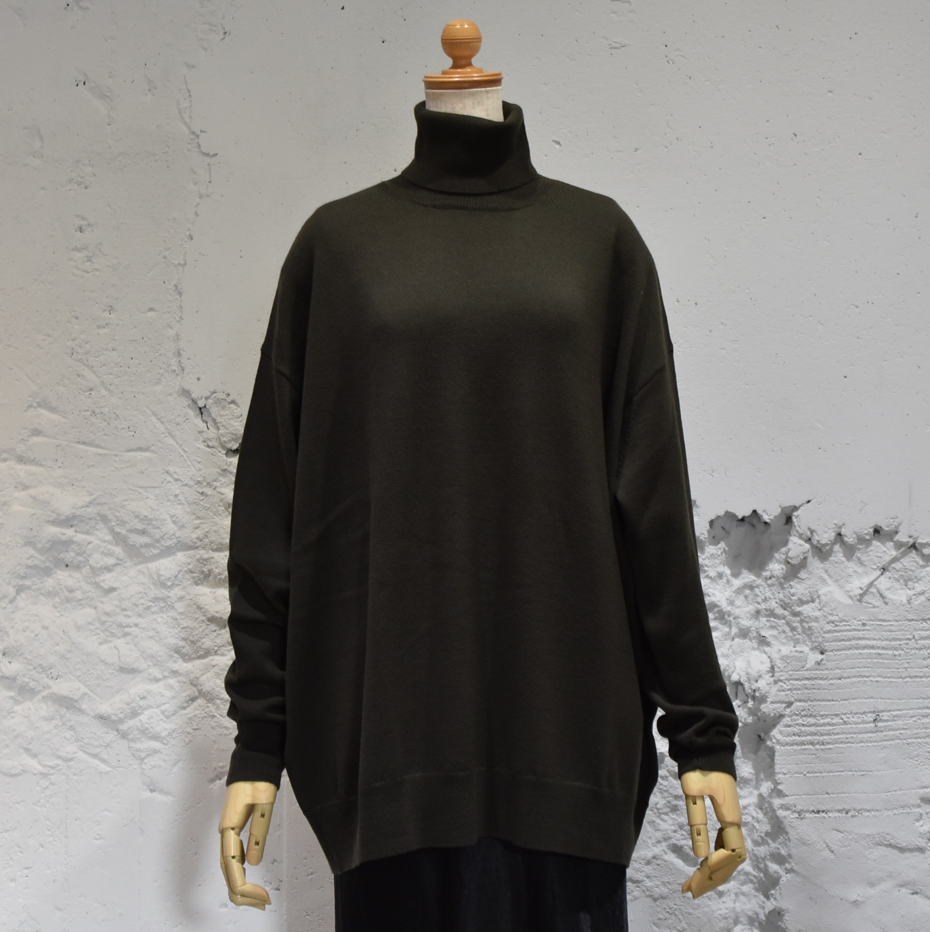 40% off sale】SACRA (サクラ) / EXTRA FINE MERINO TOP【3色展開