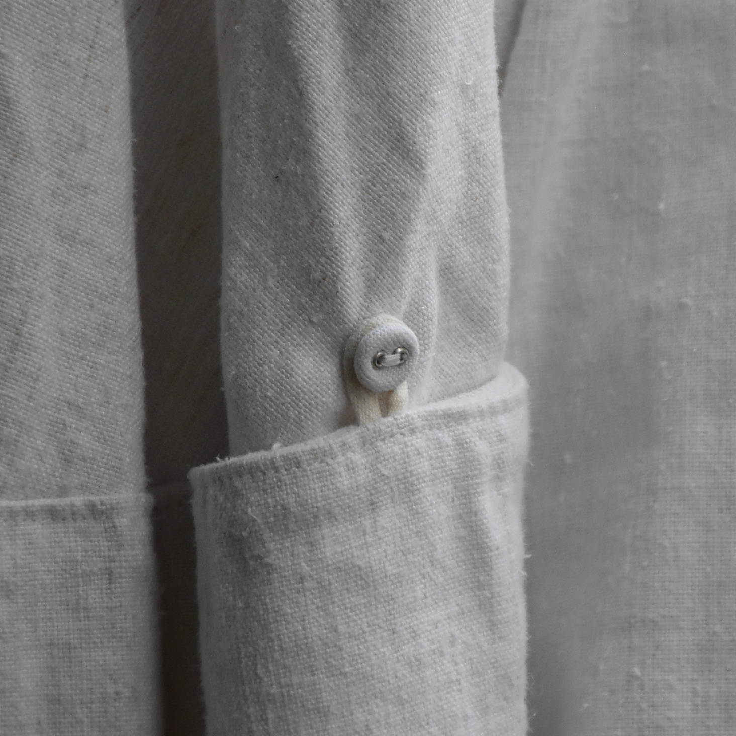 Whiteread (zCg[h) / WHITE LINEN DRESS No.1 #DRESS01-AA(7)