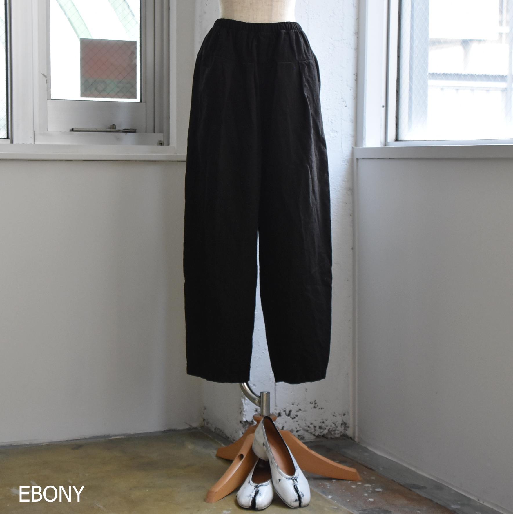 Whiteread (zCg[h) / LINEN TROUSERSy2FWJz #TROUSERS01-AA(7)