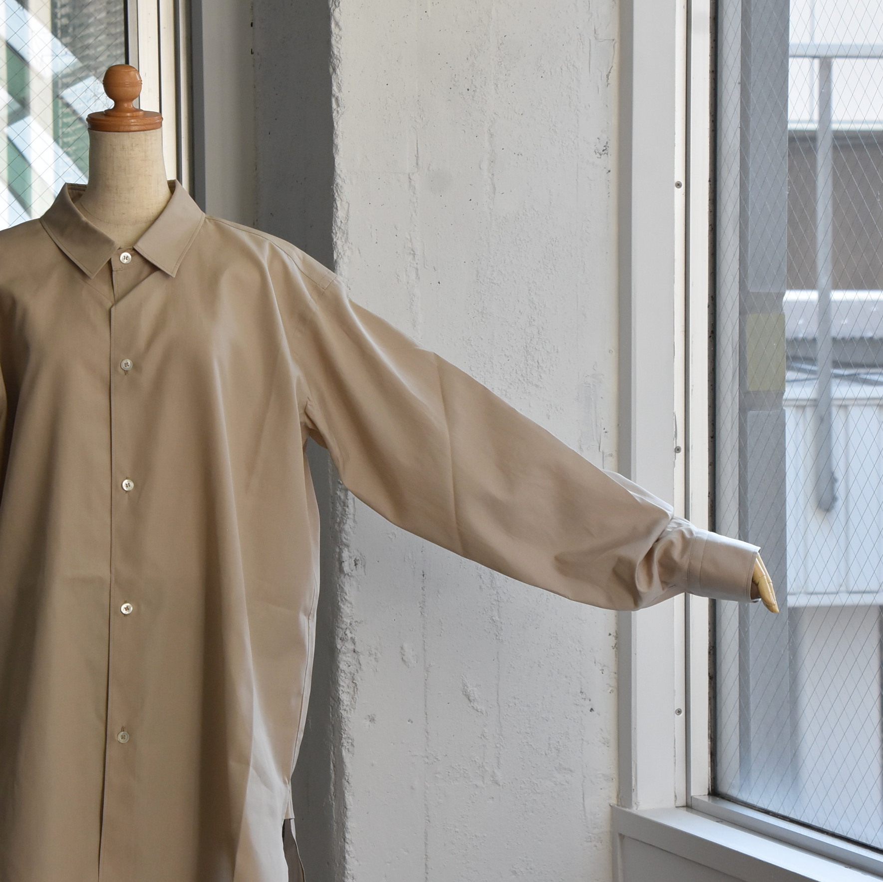 SOFIE D'HOORE(\tB[h[) / Long sleeve shirt w front buttons #BLUM-AA(7)