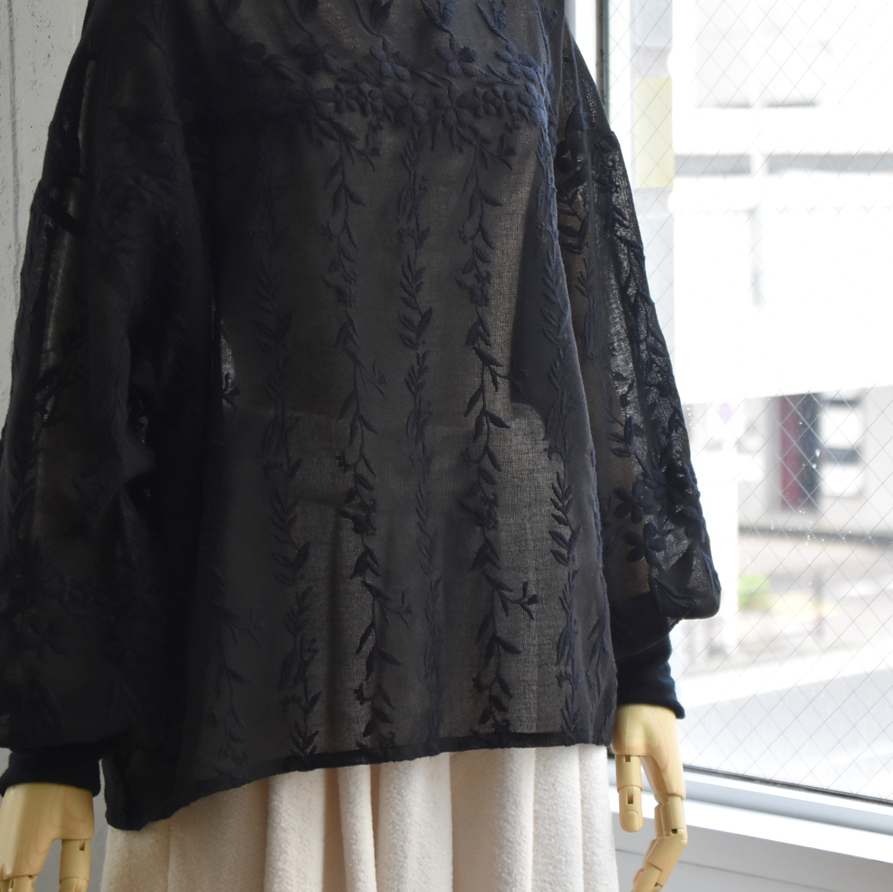 ANTIPAST(AeBpXg) / EMBROIDERY BLOUSE #EB212-AA(7)