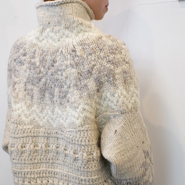 suzuki takayuki(XYL^JL) ​​​​​​​HAND-KNITTED SWEATER #A252-26(7)