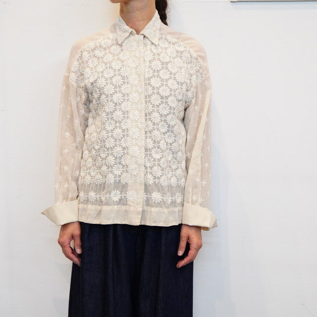 ANTIPAST(AeBpXg) / G-DYED EMB BLOUSE #DEB7(7)