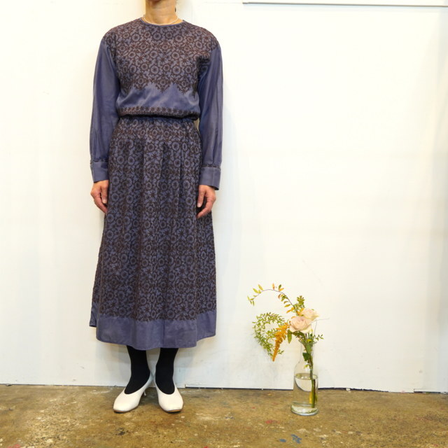 ANTIPAST(AeBpXg) / CIRCLE EMB DRESS #EOP211(7)