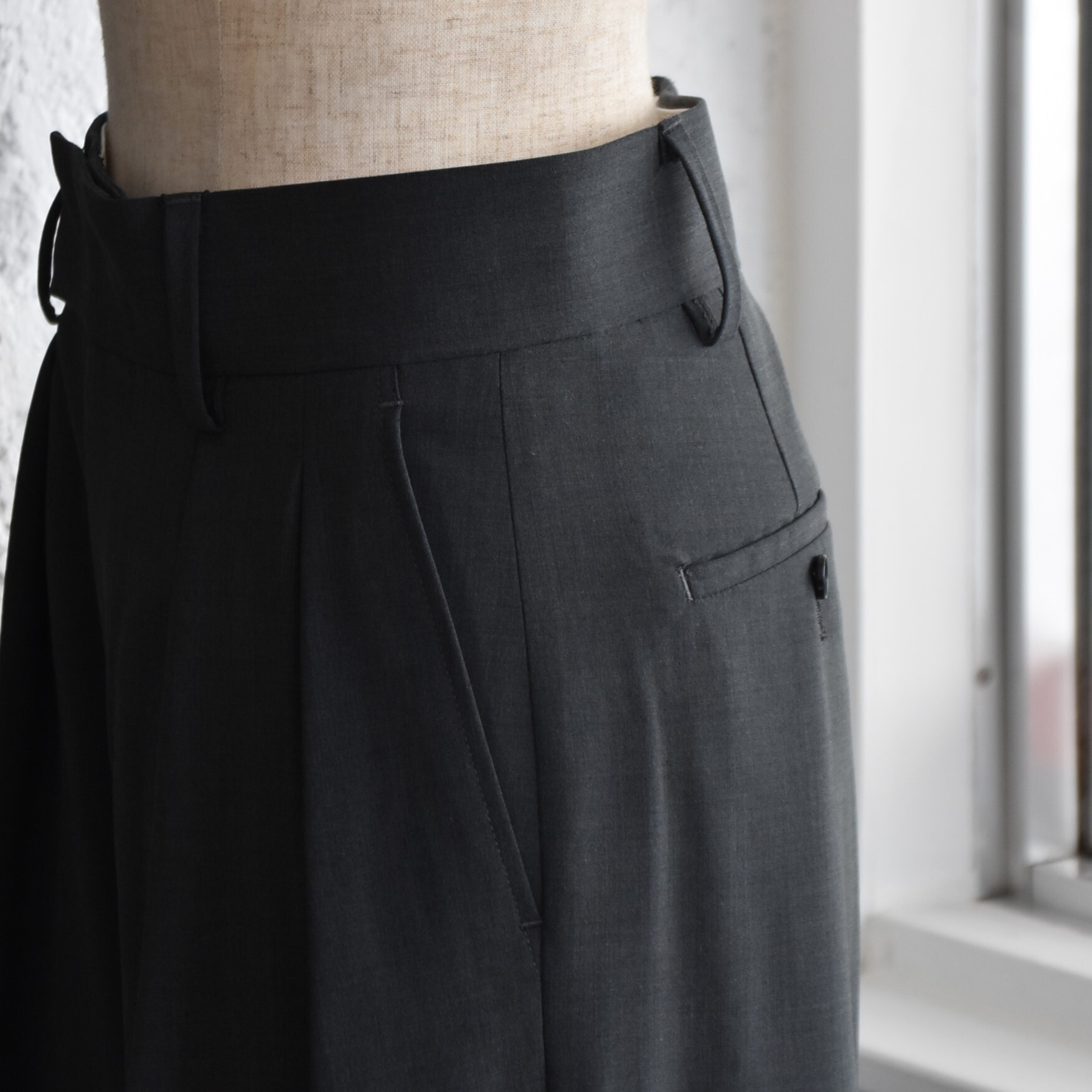 THE SHINZONE(U V][) / JOSÉ TROUSERS #25MMSPA05-AA(7)