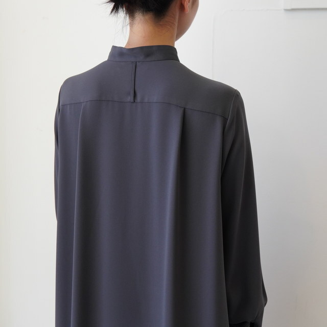 Graphpaper(Oty[p[) Satin Band Collar Dress #GL253-60095B(7)