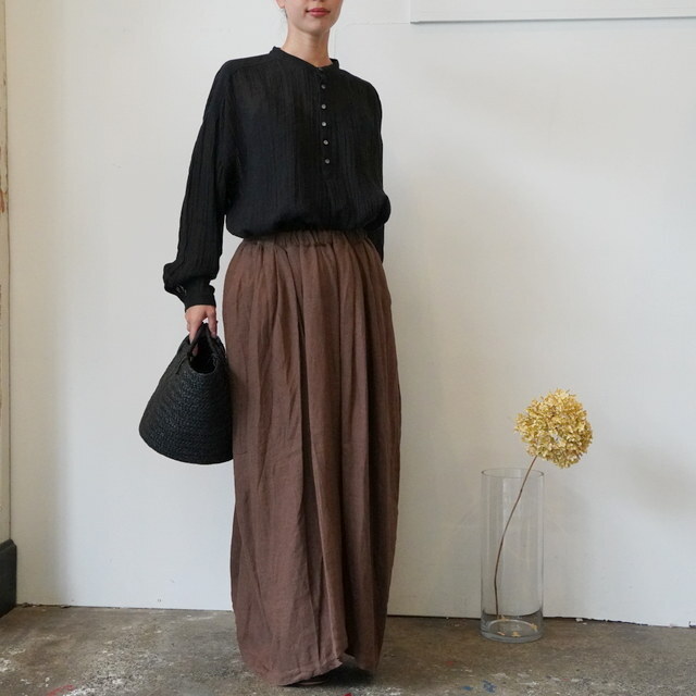 suzuki takayuki(XYL^JL) ​​​​​​​gauze pullover blouse#A261-04(7)