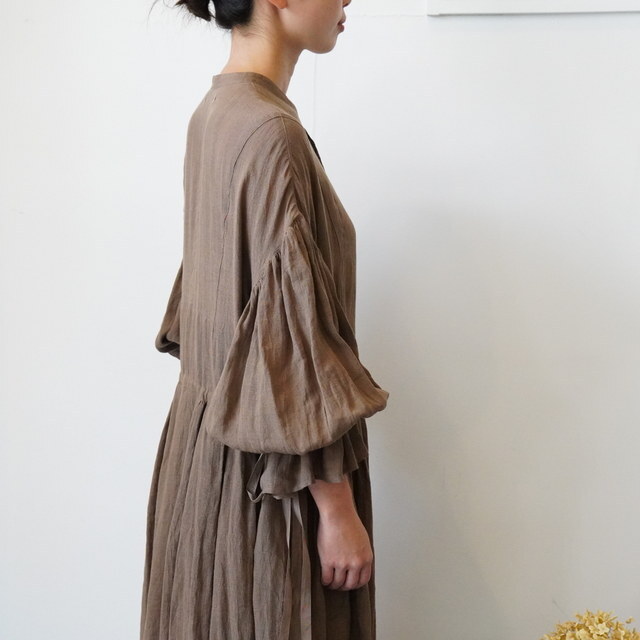 suzuki takayuki(XYL^JL) ​​​​​​​bishop-sleeve dress#A261-11(7)