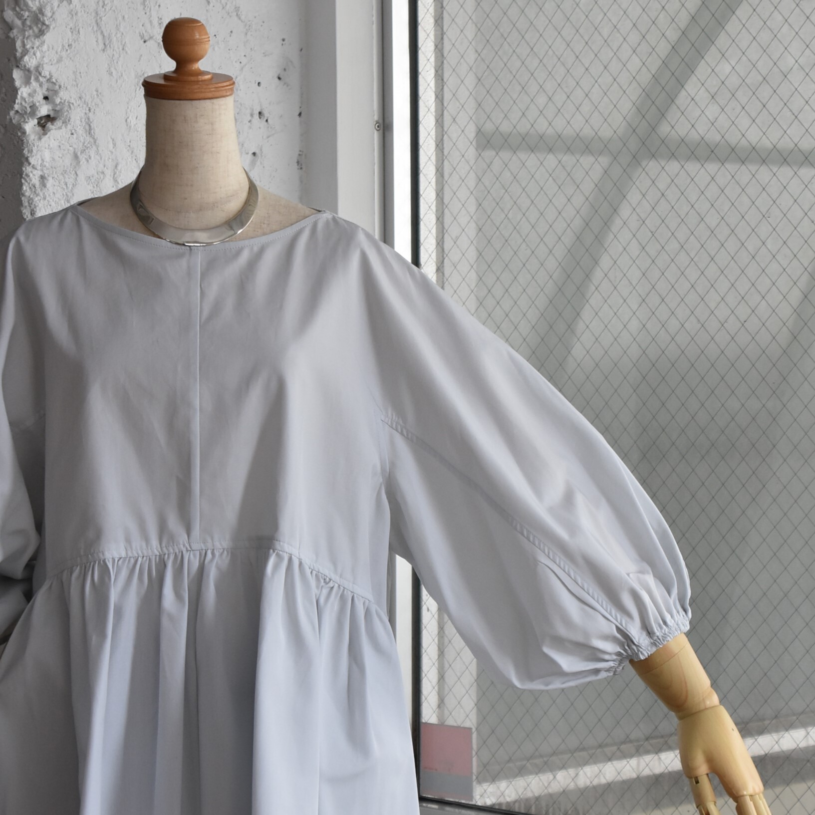 TENNE HANDCRAFTED MODERN(e nhNtebh_) / VOLUME SLEEVE GATHER PULLOVER #0019-25FW-AA(7)